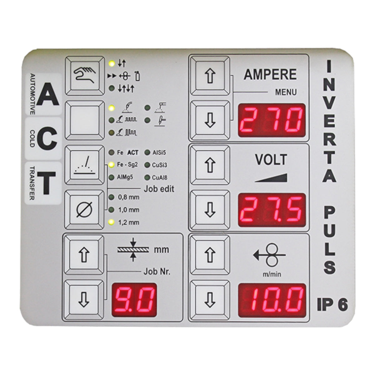 InvertaPuls IP6-2 ACT | 3×400V | Steel/aluminium kit