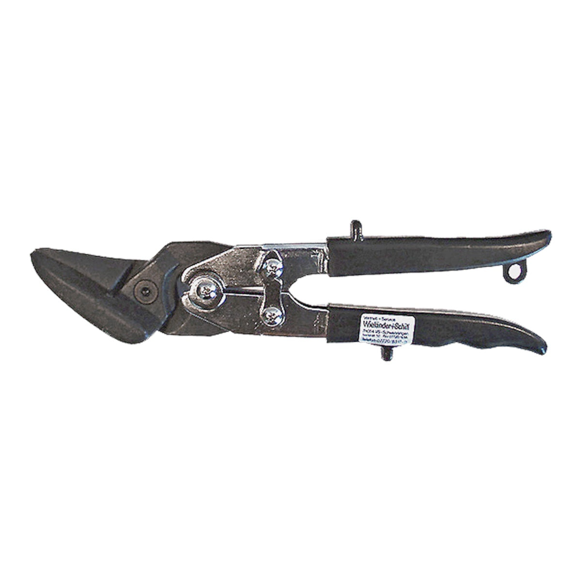 Left-hand cutting metal snips Body metal snips, cutting length 35 mm