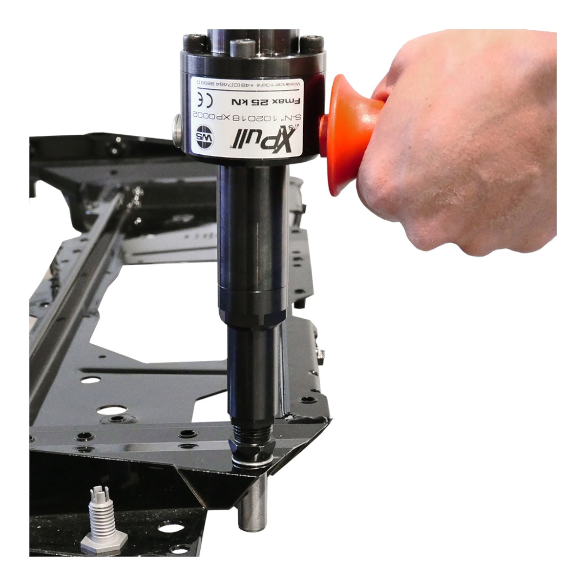 XPull mechanical-hydraulic riveting tool incl. pull adapter M10, left-hand thread