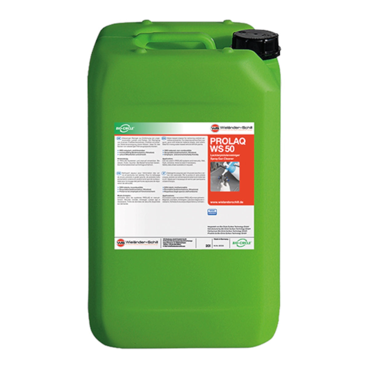 Prolaq WS 50 | PU: 20 l paint gun cleaner, ready to use