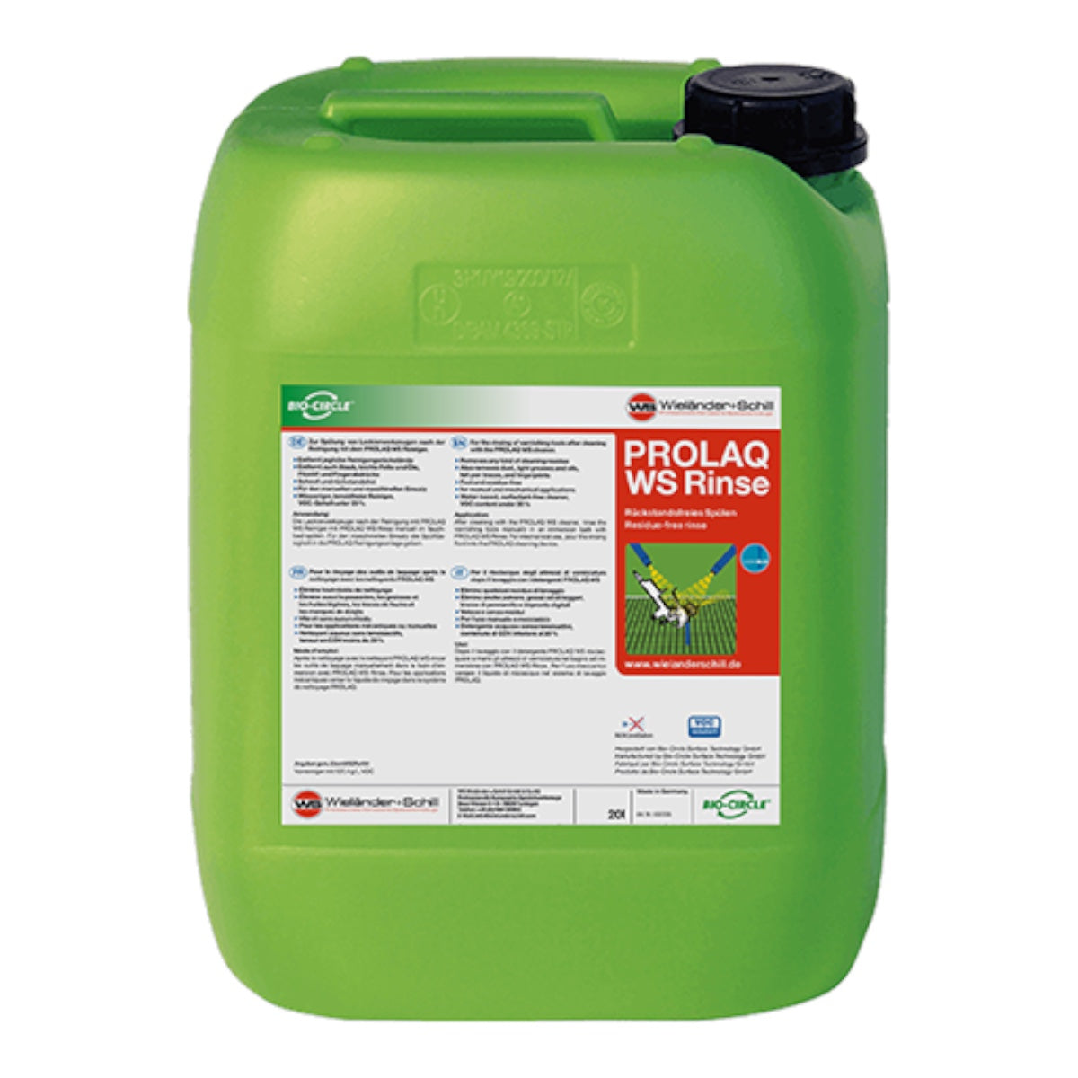 Prolaq WS Rinse | PU: 20 l cleaning system for painting tools