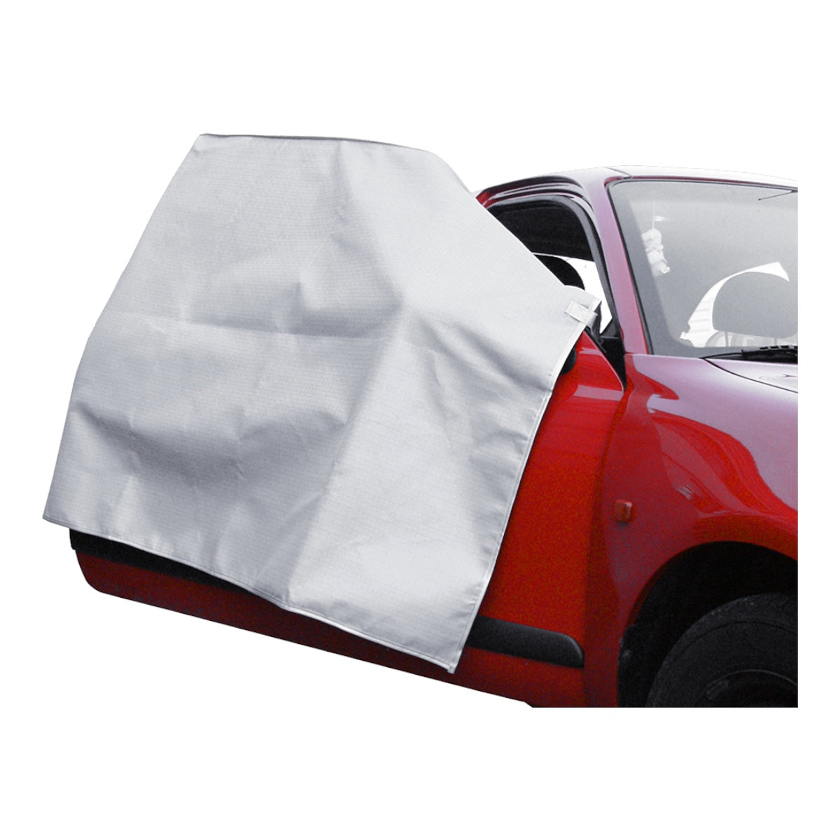 Spark arrester door hood | 100 × 125 cm for car doors