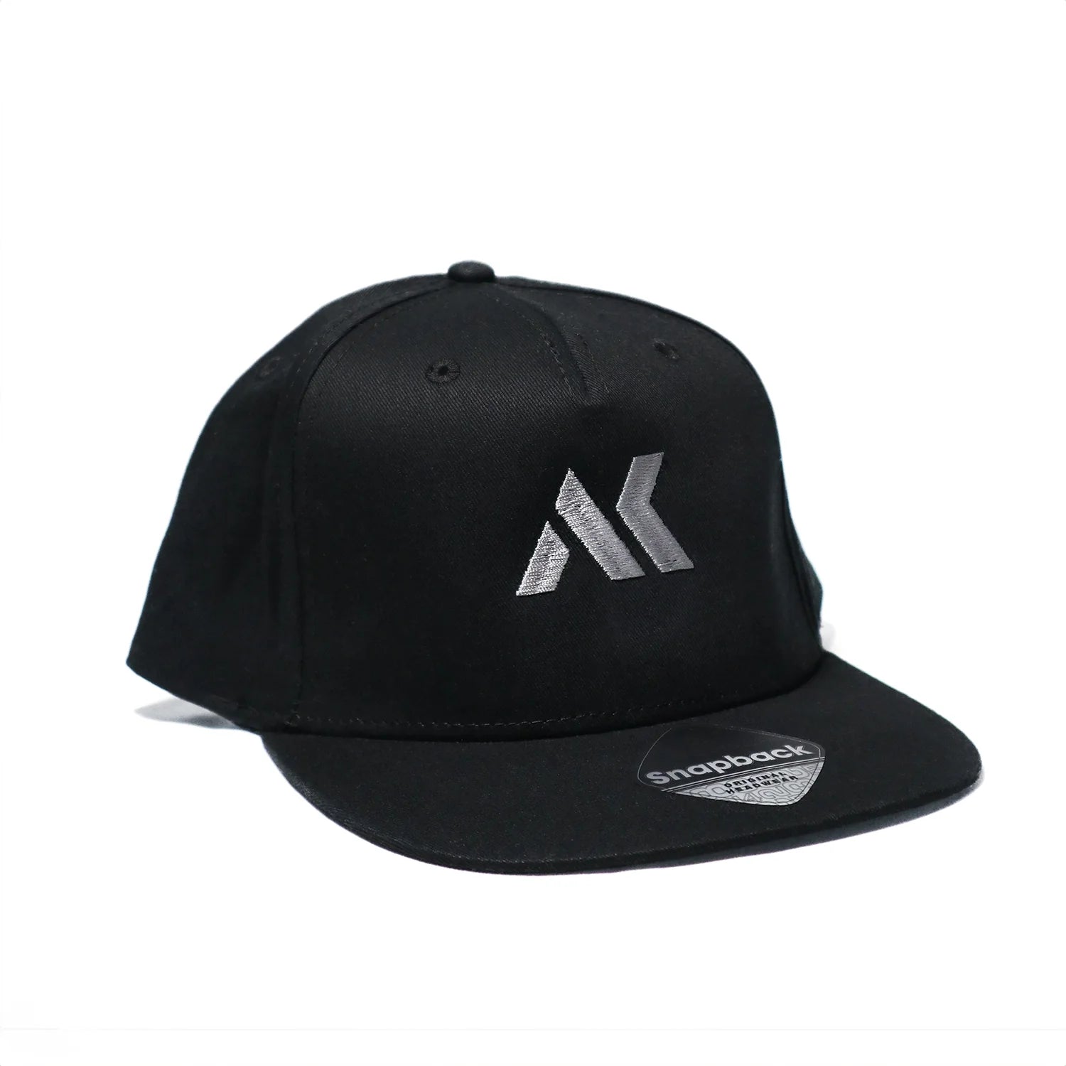 Snapback Cap Logo Embroidery Grey