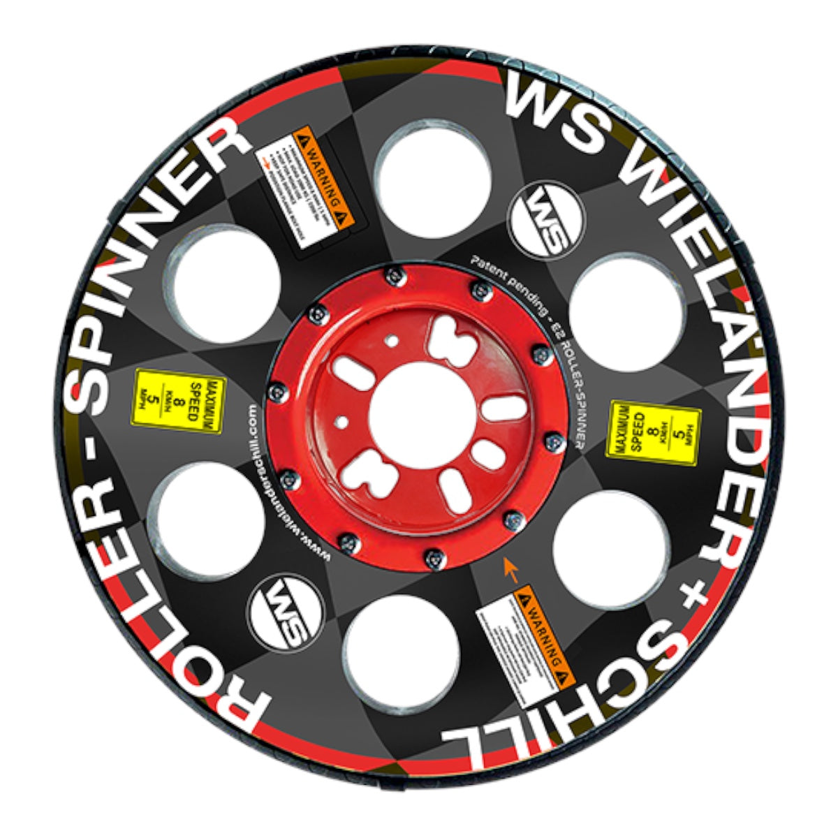 WS roller spinner | 5/6 painting wheel, spare wheel and maneuvering aid