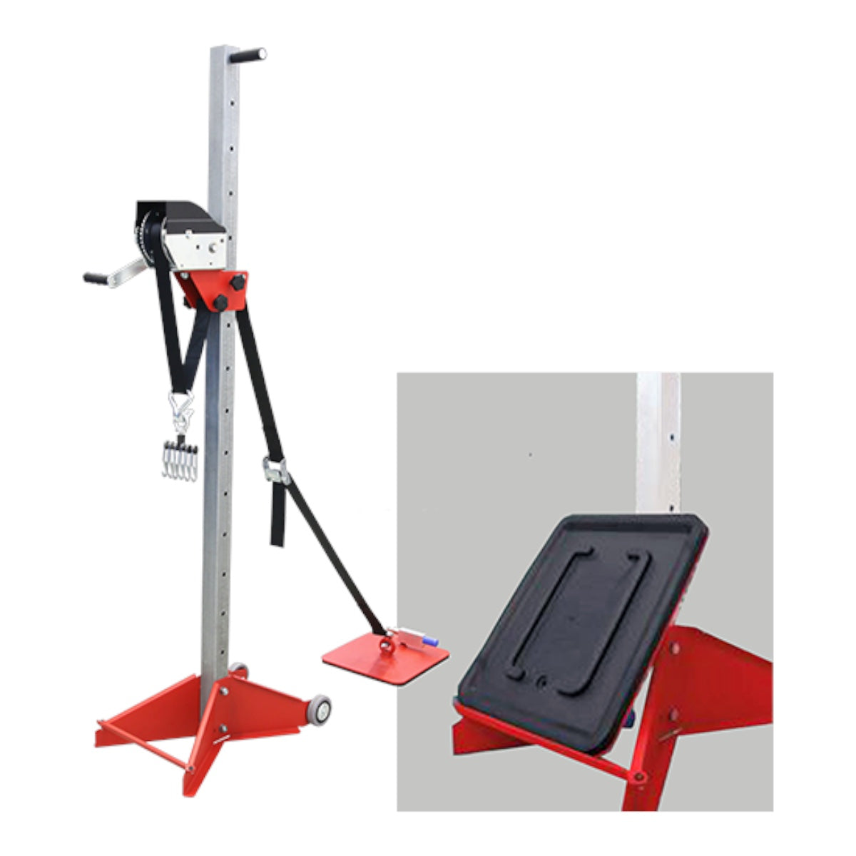 Trac Tower 550 with vacuum plate