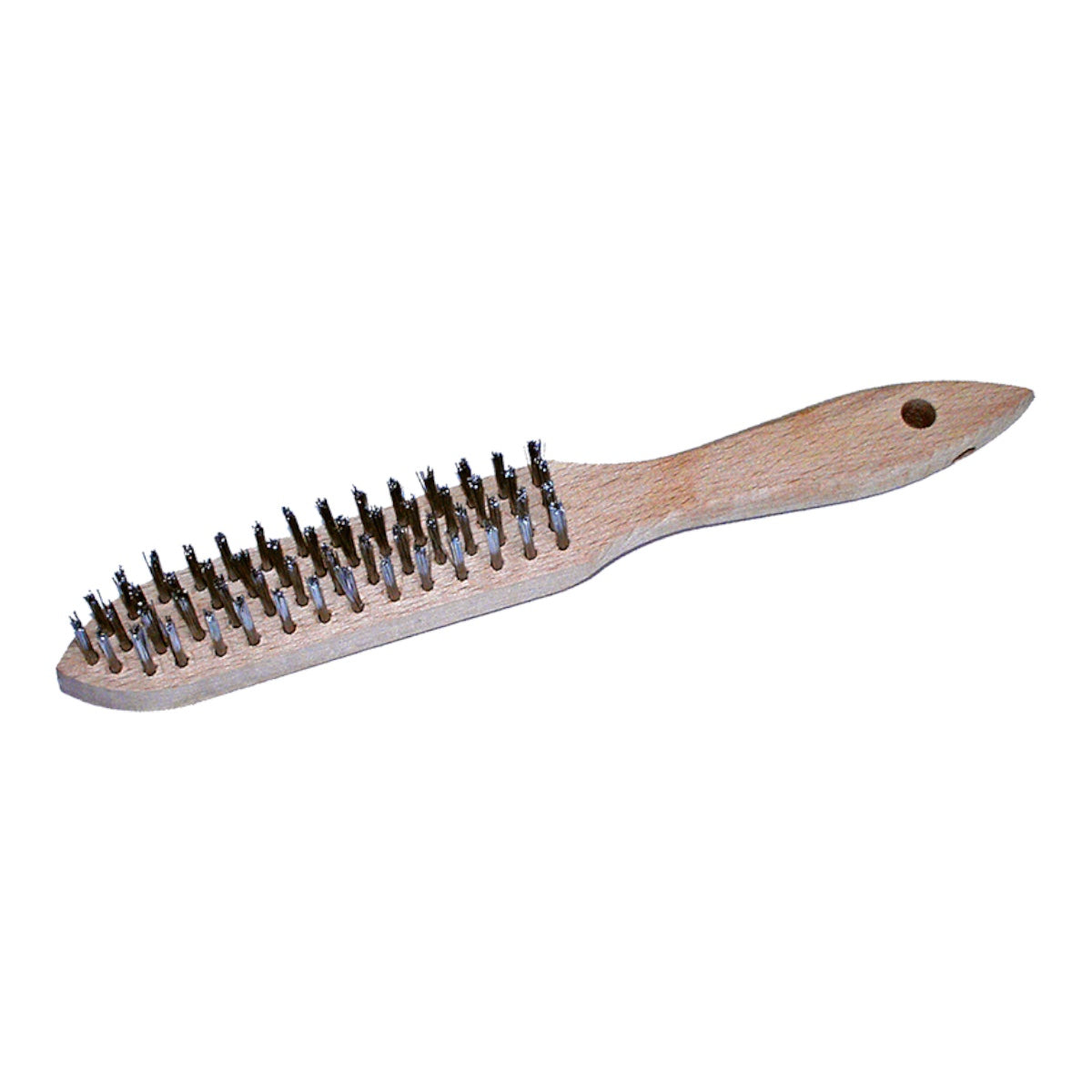 Hand wire brush stainless steel 4 rows – pin