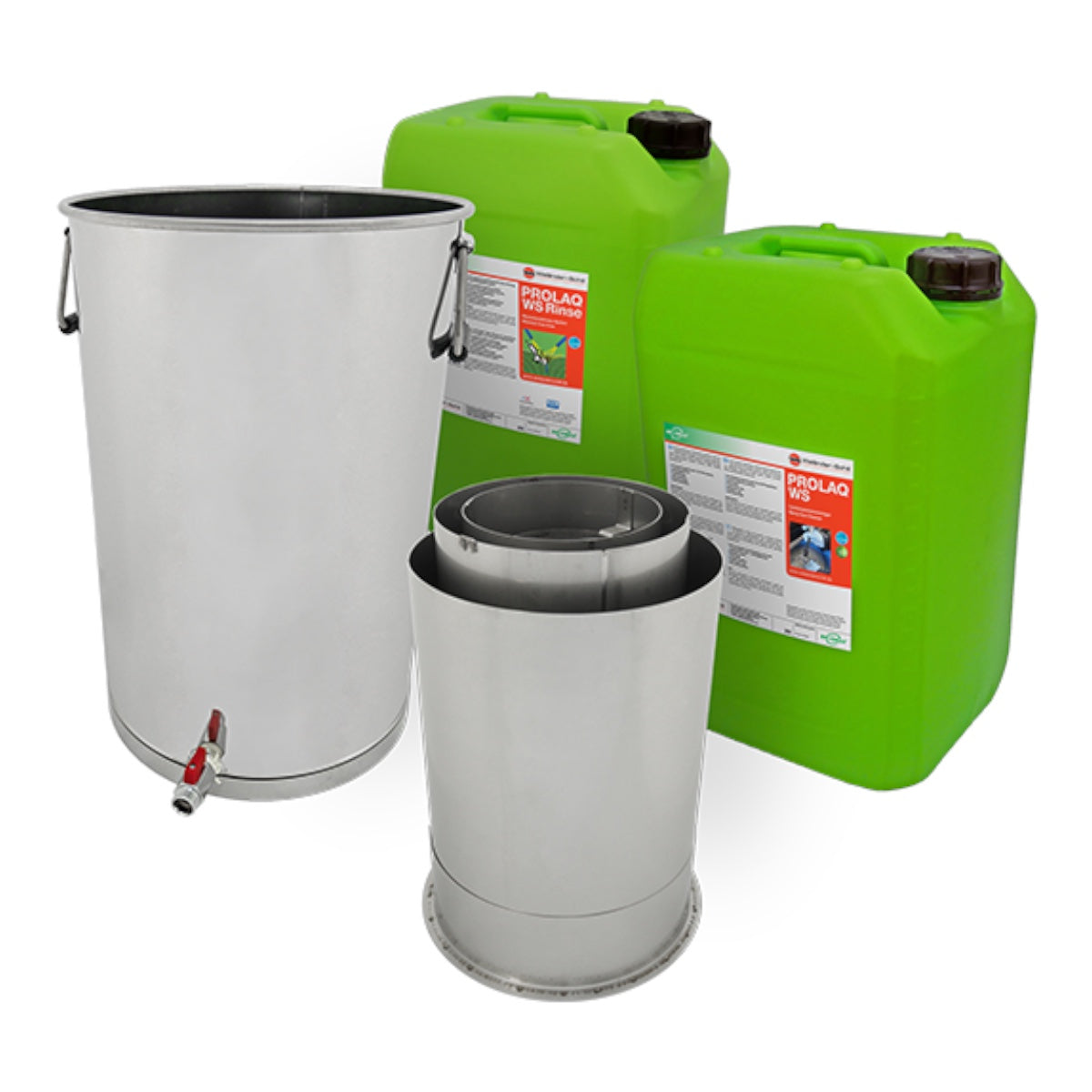 Starter set | Prolaq WS | 3 parts including sedimentation container | 30 liters