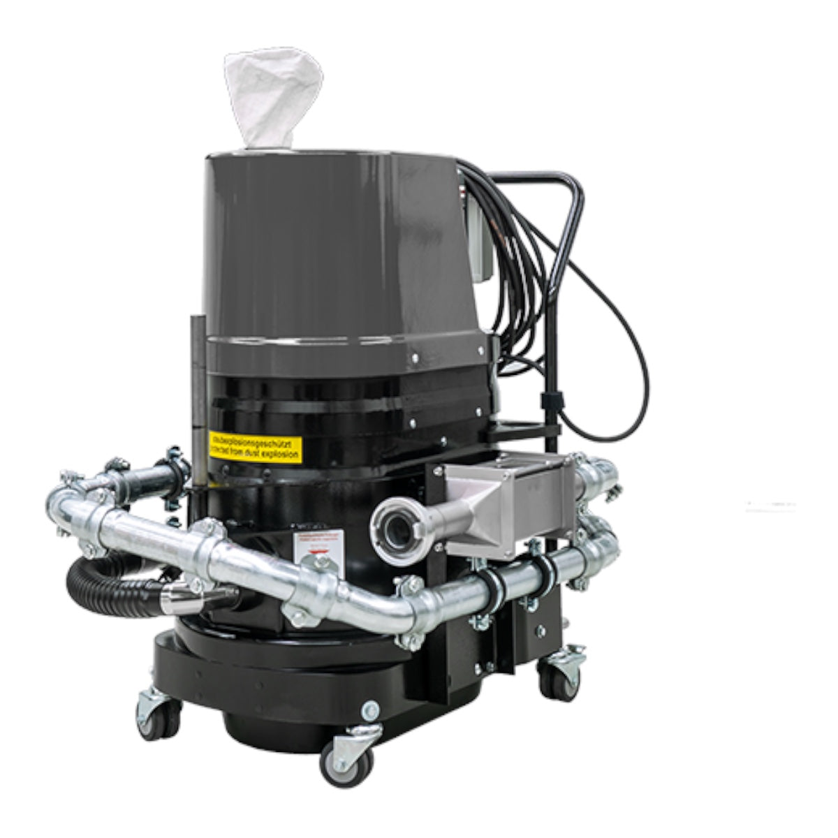 Extraction system for fine dust | Aluminum