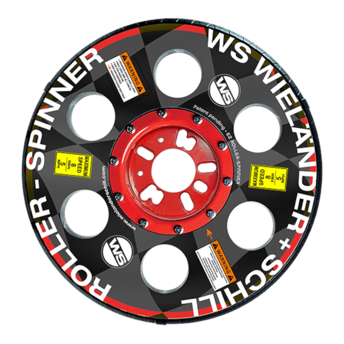 WS roller spinner | 5/6 painting wheel, spare wheel and maneuvering aid 